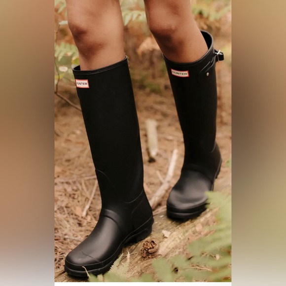 Hunter Shoes - Hunter | Original Tall Rain Boots - Matte Black